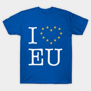 I Love EU (Europe) T-Shirt